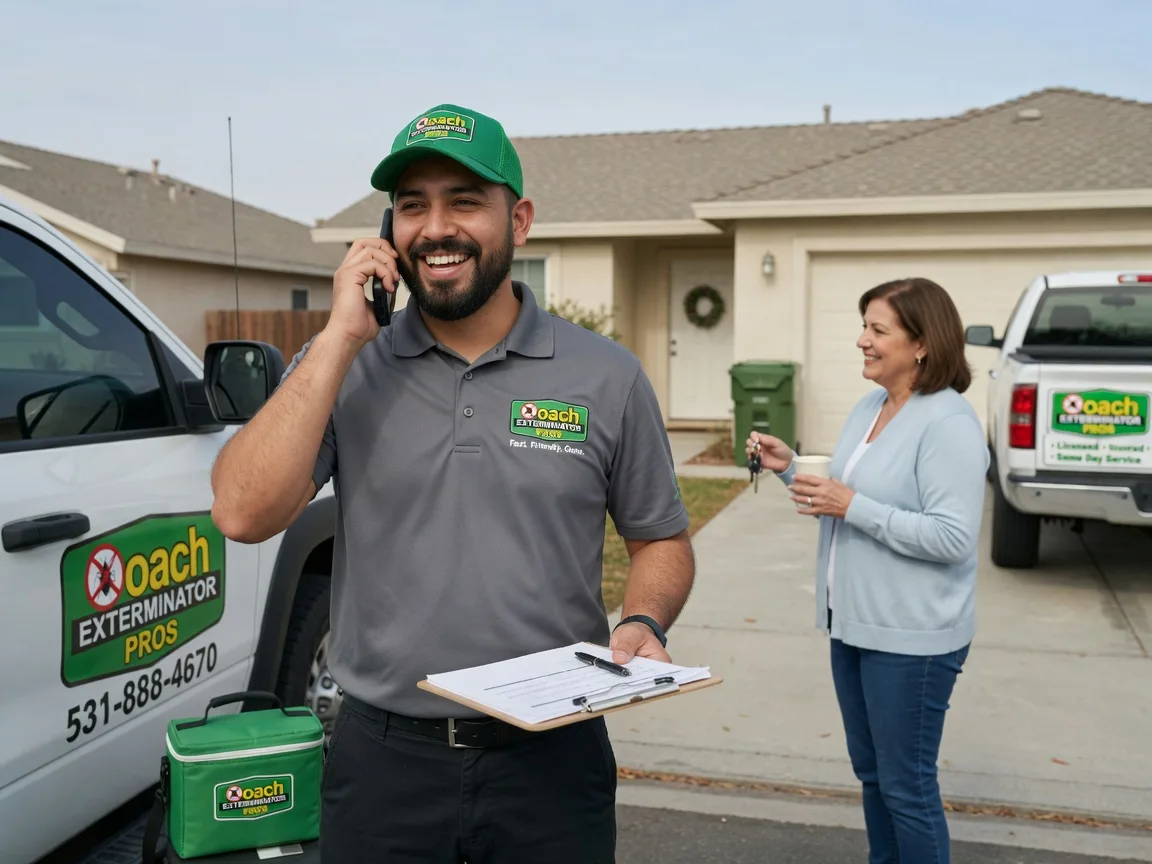 Pest Control Roach Exterminator Nashville, OH FAQs